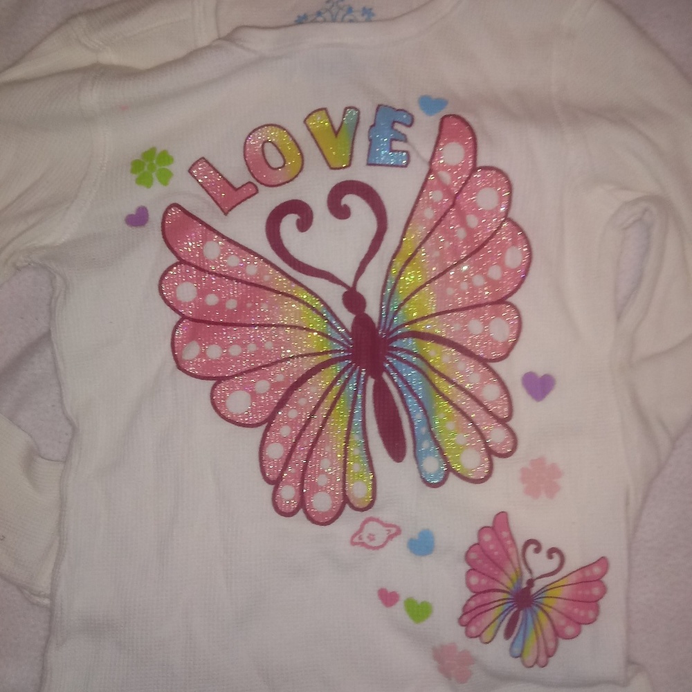 Childrens Place Butterfly Shirt